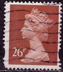 Great Britain; 1996: Sc. # MH216:  Used Single Stamp