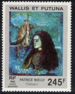 WALLIS & FUTUNA 1985 Portrait of a Young Woman by Nielly; Scott C144; MNH