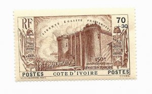 Ivory Coast 1939 - MNH - Scott #B4 *