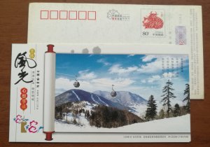 Cable car,CN09 skiing resort national 4A level scenic spot discount ticket PSC