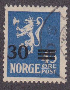 Norway # 129, Used, 1/2 Cat.