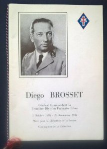 2 items - DIEGO BROSSET Livret de Luxe + STORY OF FREE FRENCH COLONIAL STAMPS