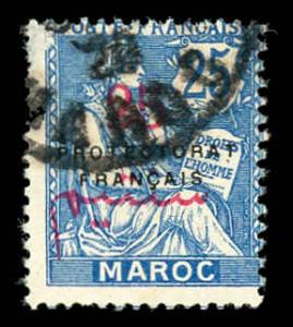 French Morocco 45 Used