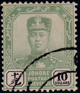 Malaya - Johore 1904-1910 SC 75 Used Rev Price 