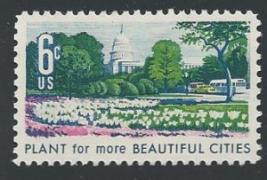 US Cat # 1365, Beautification of Cities, MNH*-