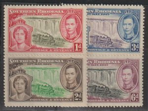 Southern Rhodesia SC 38-41 Mint Never Hinged
