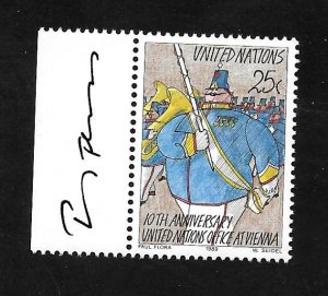 United Nations > New York 1989 - MNH + Tab - Scott #552