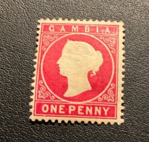 Stamps Gambia Scott #13b hinged