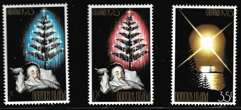 Norfolk Island 153-155 - MNH