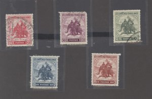 Thailand #304-308 Used Single (Complete Set)