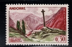 (French) Andorra Scott 148 MNH** Gothic Cross at Meritxell stamp