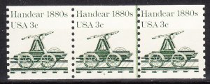 MOstamps - US Scott #1898 Mint OG NH Coil Plate # strip of 3 - Lot # DS-7720