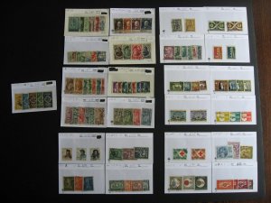 Portugal used stamps assembled in 25 sales cards, check them out