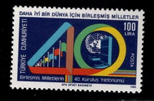 TURKEY Scott 2329 MNH**  1985 UN stamp
