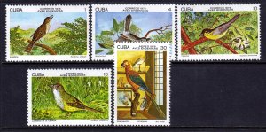 Cuba 1978 Birds Complete Mint MNH Set SC 2180-2182,C275-C276