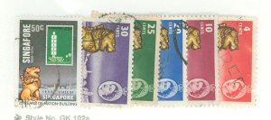 Singapore #43-8 Used Single (Complete Set)