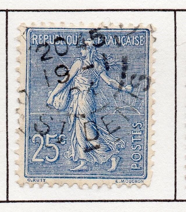 France 1903 Early Issue Fine Used 25c. 249559