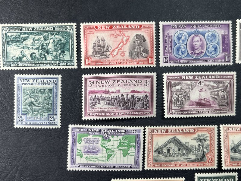 NEW ZEALAND # 229-241--MINT NEVER/HINGED----COMPLETE SET-----1940