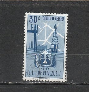 Venezuela  Scott#  C350  Used  (1951 Arms of Zulia)