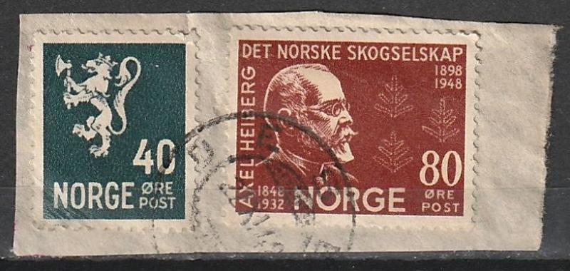 #232,293 Norway Used on paper