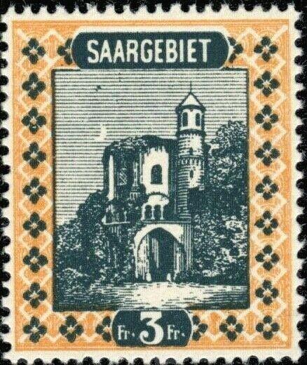 SARRE / SAAR / SAARGEBIET 1922 Yv.99 / Mi.96 3fr - neuf / postfrisch **