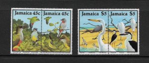 BIRDS - JAMAICA #679-82  MNH