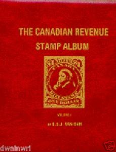 CANADA VAN DAM REVENUE ALBUM=== 3 RING BINDER ONLY