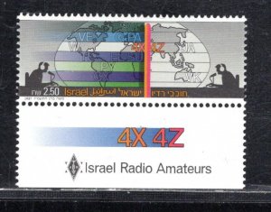 ISRAEL SC# 964 W/TAB VF/MNH