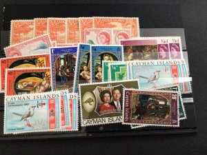 Cayman Islands mounted mint or  used  stamps Ref 63149