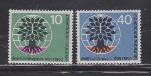 Germany  Scott #807-08 MNH