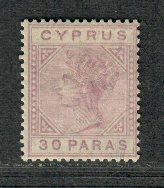 Cyprus Sc#20a M/H/F-VF, Lilac, Cv. $85