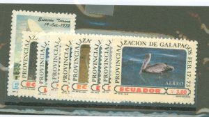 Ecuador #870-5/C527-8  Single (Complete Set)