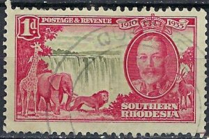 Southern Rhodesia 33 Used 1935 issue (ak2430)