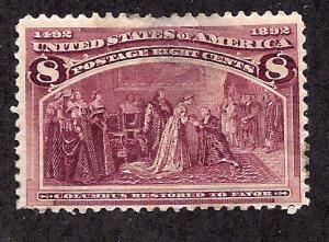 236 Mint,OG,HR... SCV $55.00