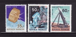 Indonesia 819-821 Set MNH Space Achievements
