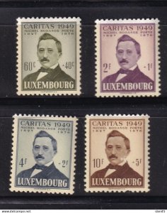 Luxembourg 1949 Mi 464-7 MvLH  J.B.Fresez 15771