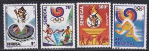 Senegal # 786-789, Seoul Olympics, NH, 1/2 Cat