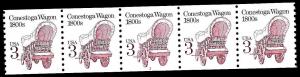 P.N.C. 3 # 2252aa MINT NEVER HINGED CONESTOGA WAGON