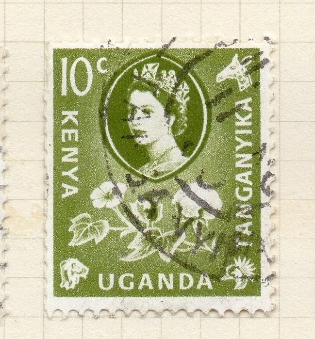 Tanganyika 1954 Early Issue Fine Used 10c. 292077