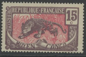 Middle Congo 8 * mint LH (2301 107)