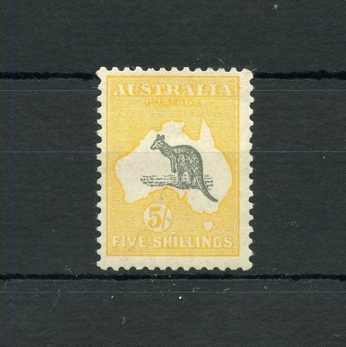 AUSTRALIA  KANGAROO  SCOTT#12, SG#45b   MINT NEVER HINGED --SCOTT VALUE $480.00