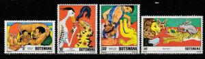 Botswana  1980  Scott No. 253-56  (N**)  Complet