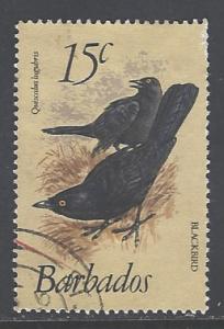 Barbados Sc # 570 used (DT)