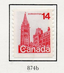 Canada 1977-83 Coil Stamp Imperf x 10 Issue Fine Mint Hinged 14c. NW-124495