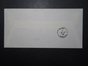 France 1979 Antarctic Mission Cover / SINODE TAAF / Paquebot Cancel - Z11119