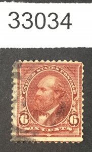 US STAMPS  #282 USED LOT #33034