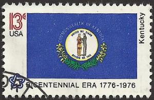 # 1647 USED STATE FLAG KENTUCKY