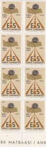 G005 Turkey 1967 Opening of E 5 Motorway set x8 MNH