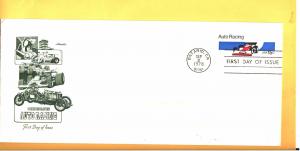 Auto Racing Stamped Envelope-ARTMASTER CACHET!