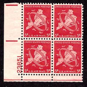 C38 Mint,OG,NH... Plate Block of 4... SCV $3.50